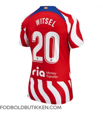 Atletico Madrid Axel Witsel #20 Hjemmebanetrøje Dame 2022-23 Kortærmet
